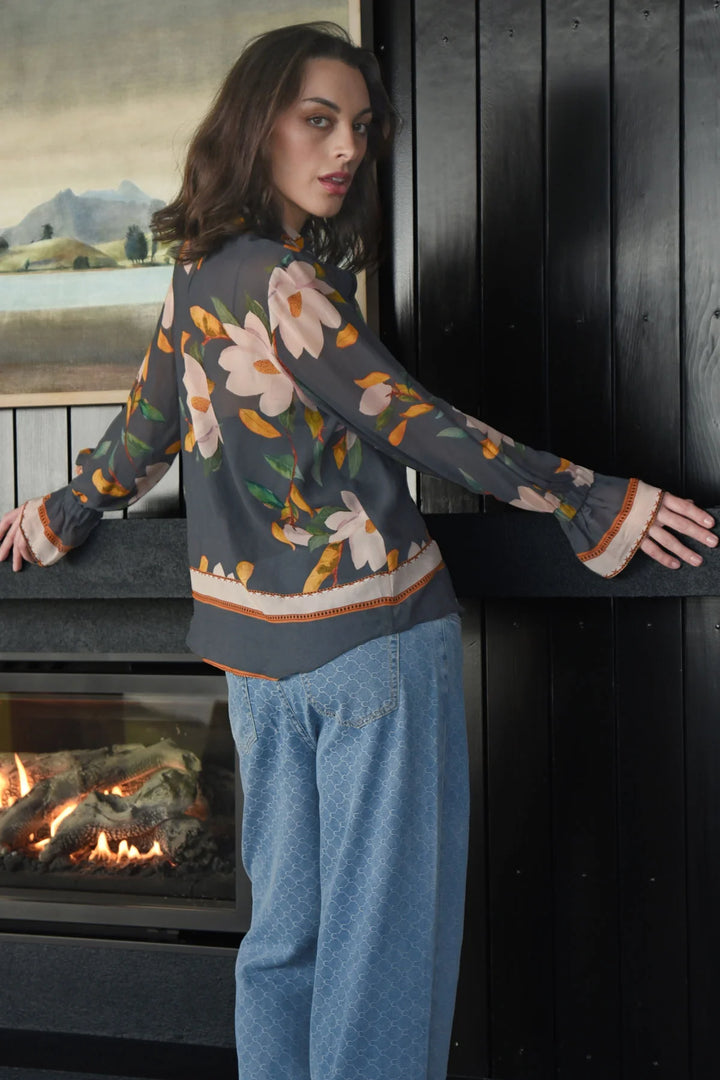 Cooper A Vintage Top Blouse - Shop 9