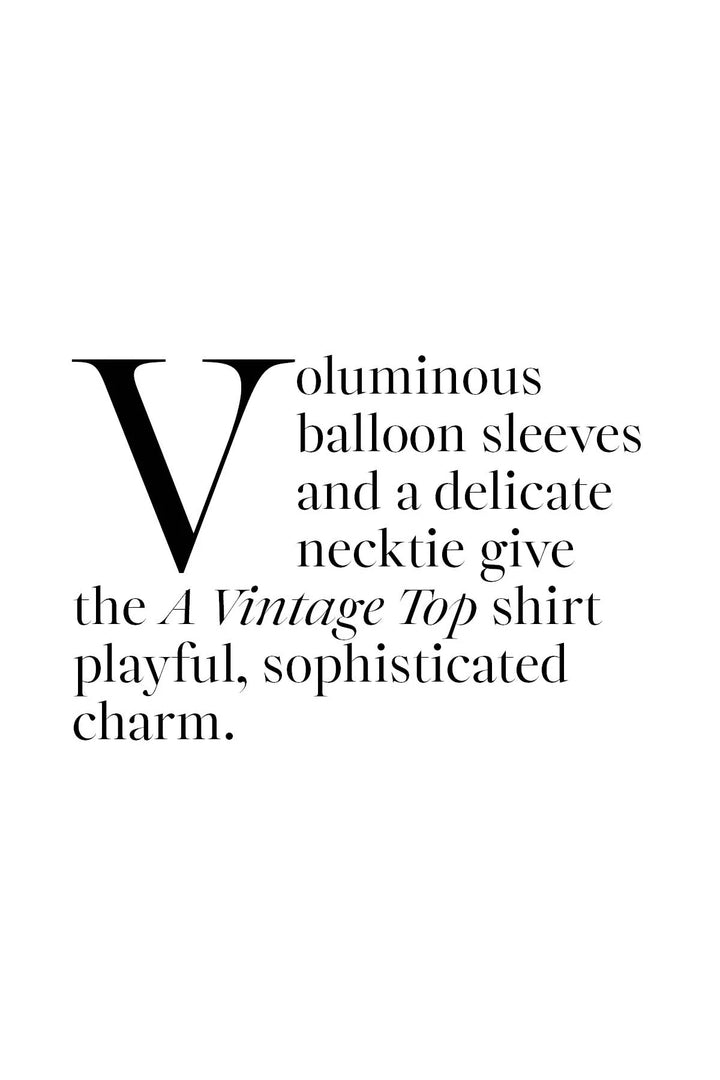 Cooper A Vintage Top Blouse - Shop 9