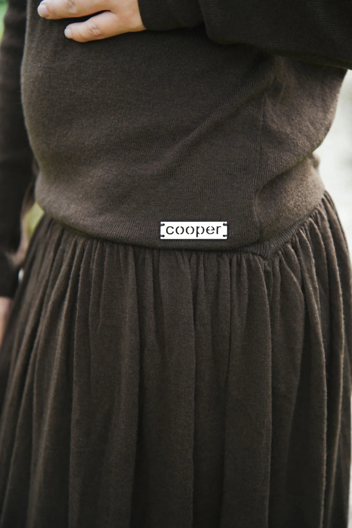 Cooper Bare Your Shoulder Top - Chocolate - Shop 9