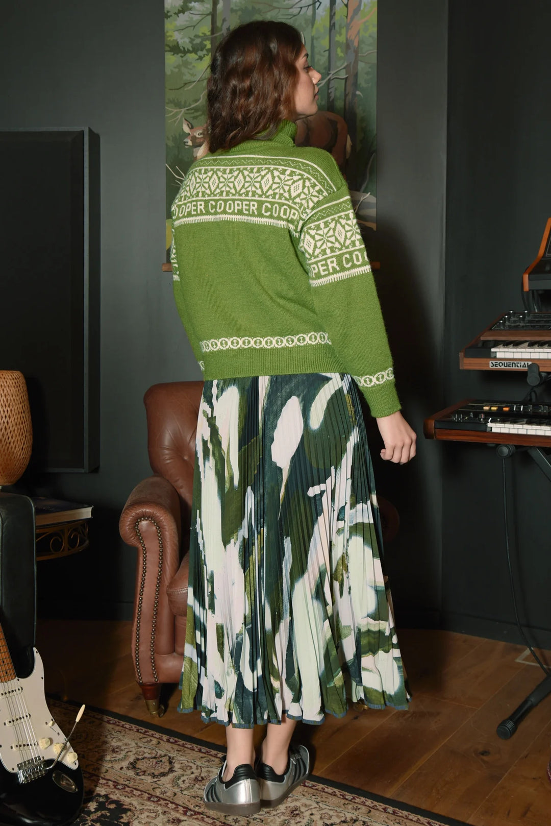 Cooper Pleat Dreams Skirt
