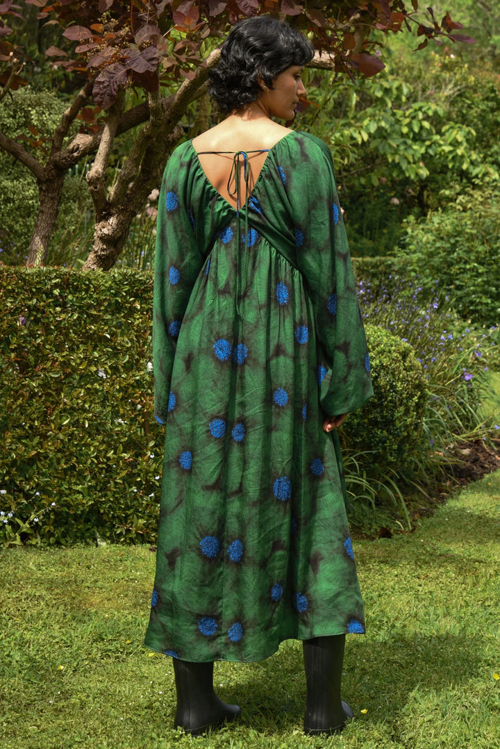 Cooper Pretty In Puff Dress - Green Floral (Pre-Order) - Shop 9