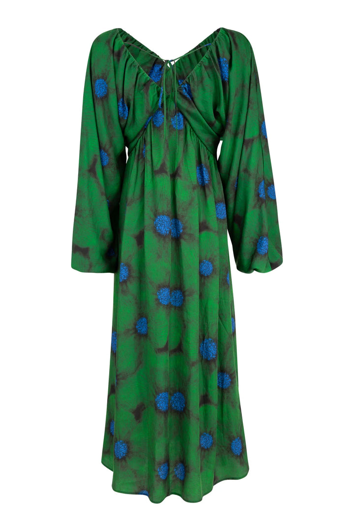 Cooper Pretty In Puff Dress - Green Floral (Pre-Order) - Shop 9