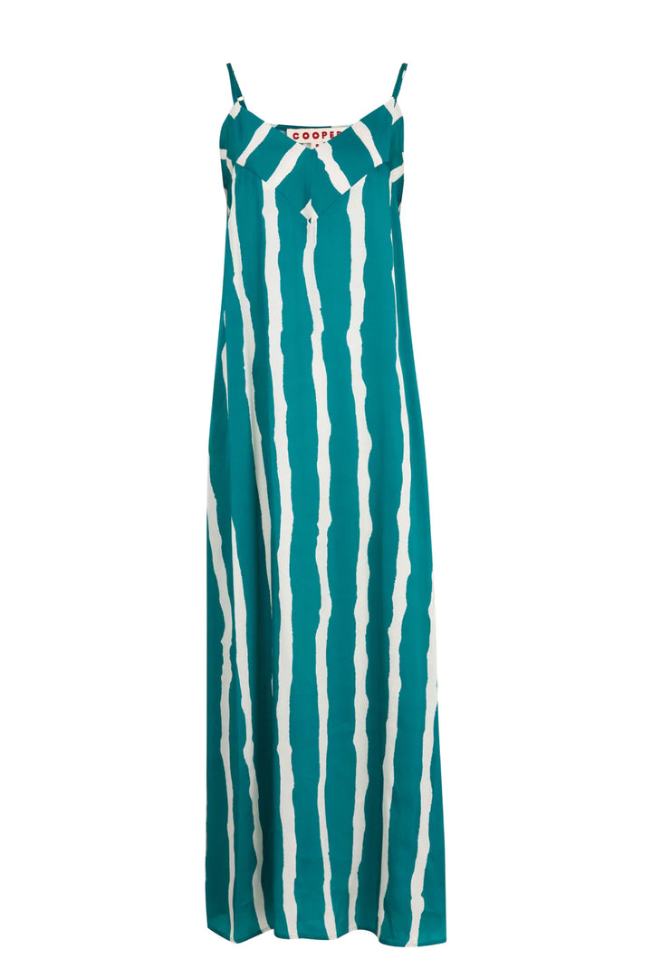 Trelise Cooper Slip On By Dress - Teal Stripe - Shop 9