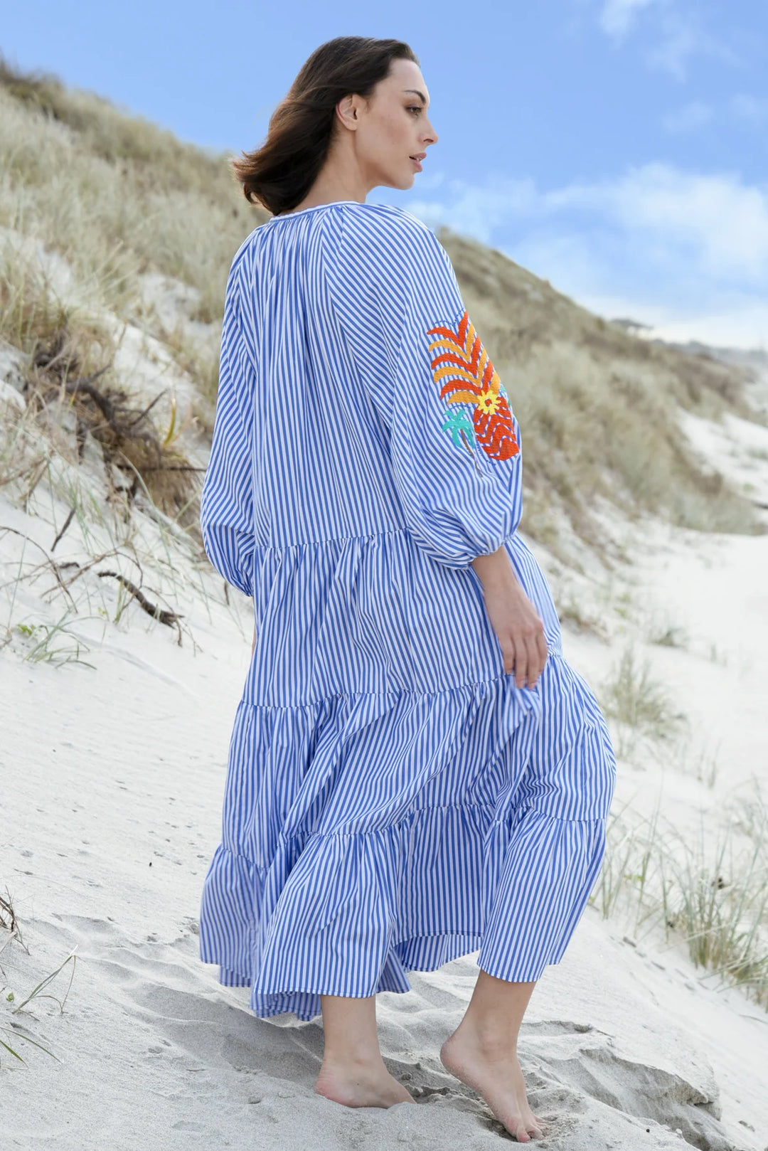 Cooper Speaking Volumes Dress - Blue Stripe - Shop 9