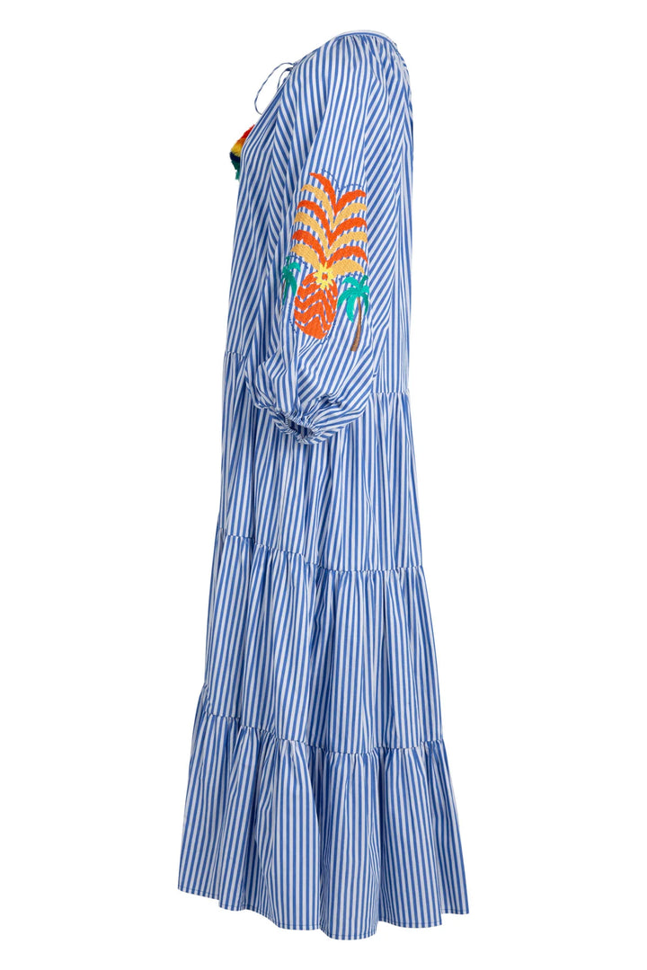 Cooper Speaking Volumes Dress - Blue Stripe - Shop 9