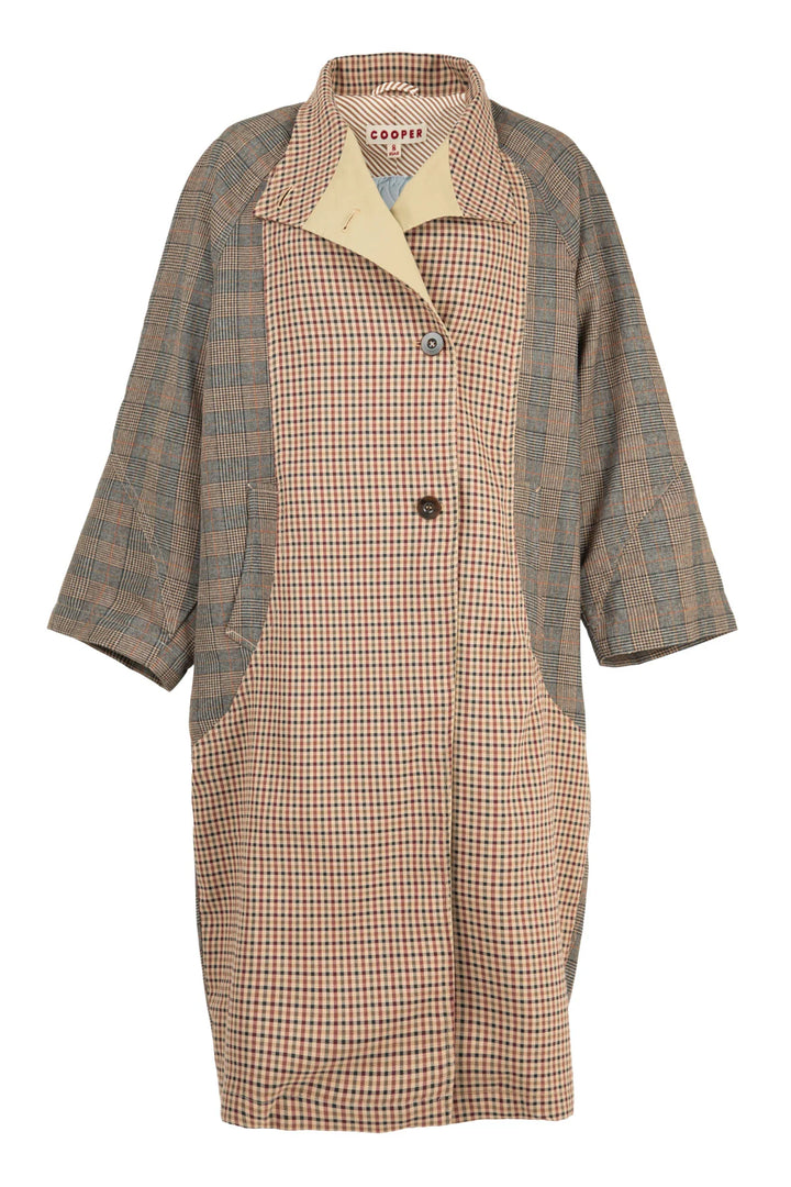 Cooper Splice of Heaven Coat - Check - Shop 9
