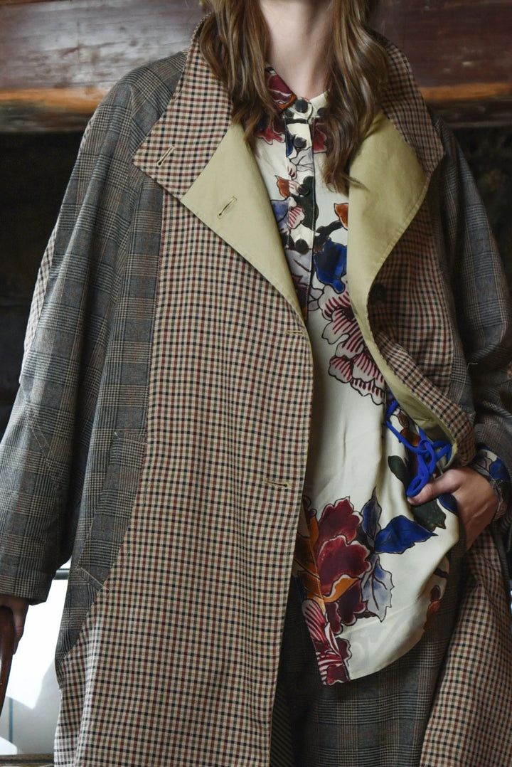 Cooper Splice of Heaven Coat - Check - Shop 9