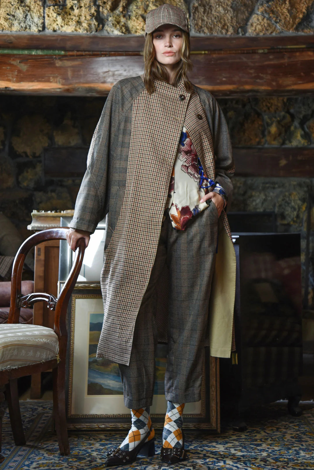 Cooper Splice of Heaven Coat - Check - Shop 9