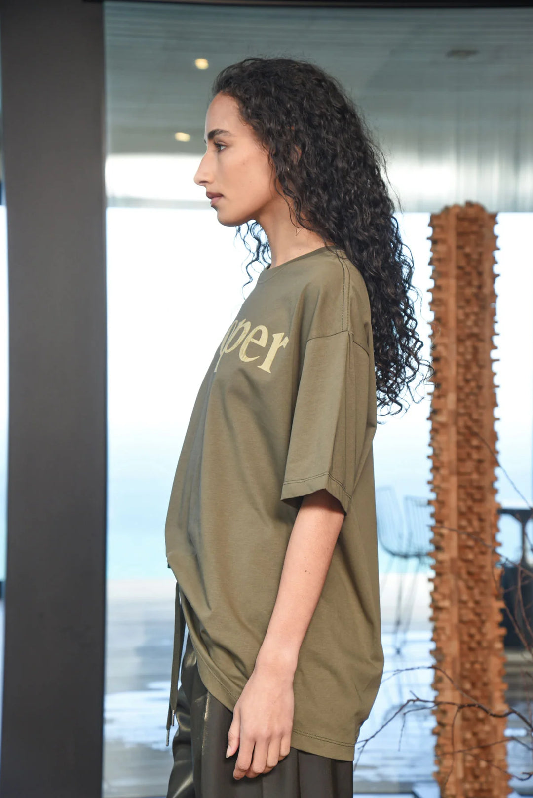 Cooper Tick Flock T-Shirt - Olive - Shop 9
