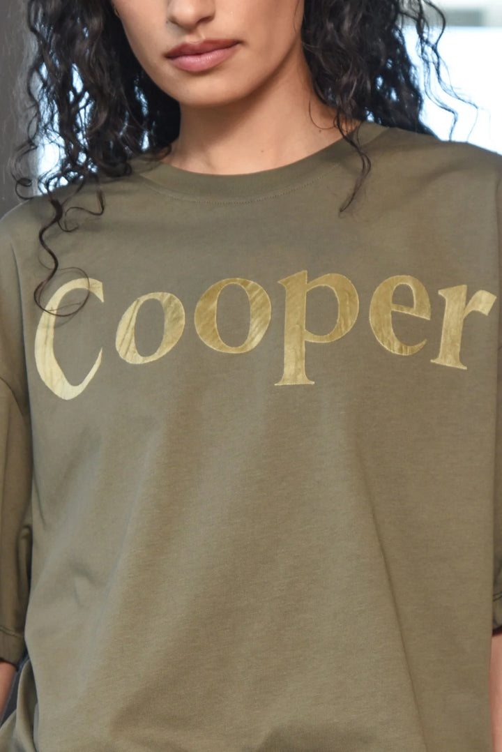 Cooper Tick Flock T-Shirt - Olive - Shop 9