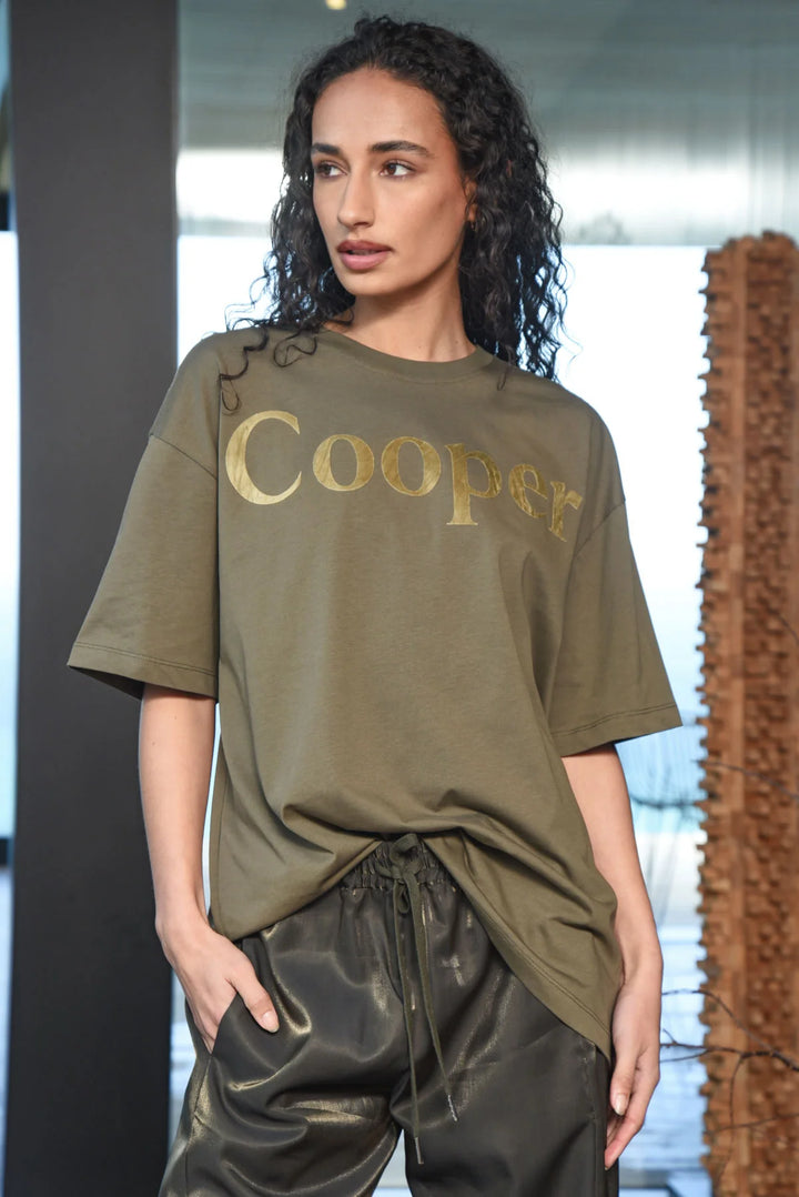 Cooper Tick Flock T-Shirt - Olive - Shop 9