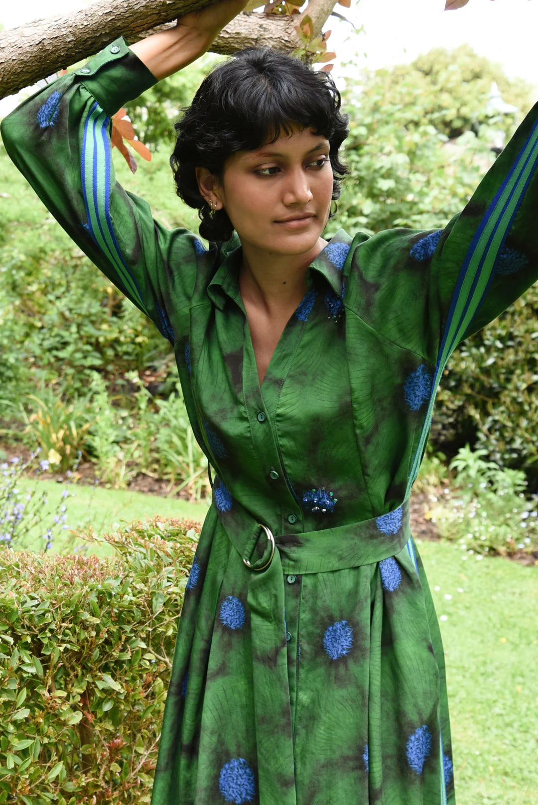Cooper Winterful Dress - Green Floral (Pre-Order) - Shop 9
