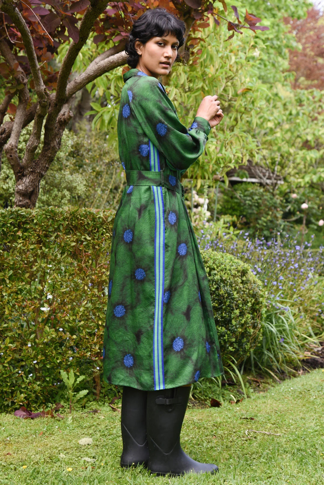 Cooper Winterful Dress - Green Floral (Pre-Order) - Shop 9