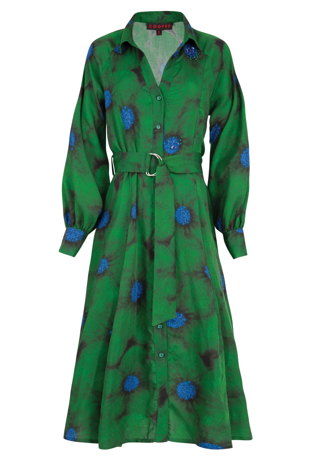 Cooper Winterful Dress - Green Floral (Pre-Order) - Shop 9