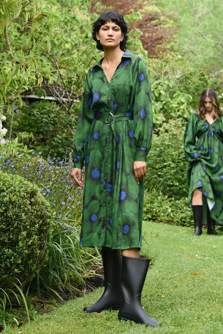 Cooper Winterful Dress - Green Floral (Pre-Order) - Shop 9