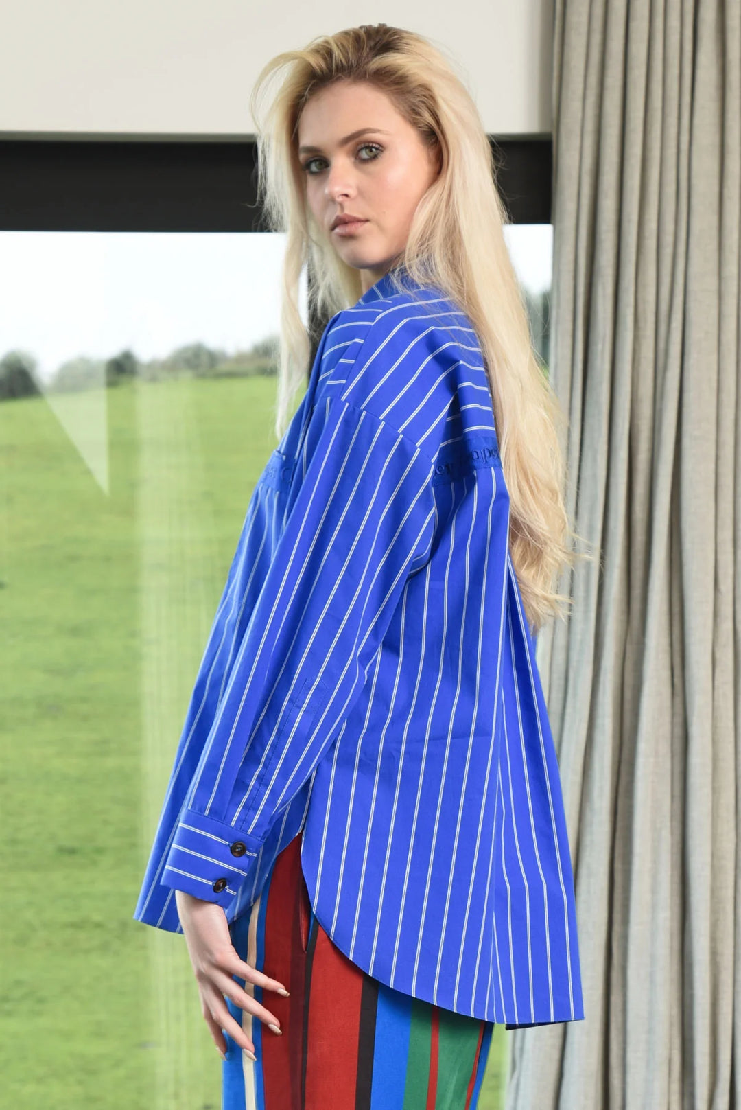 Cooper A-Shirt Your Eyes Shirt - Blue Stripe - Shop 9