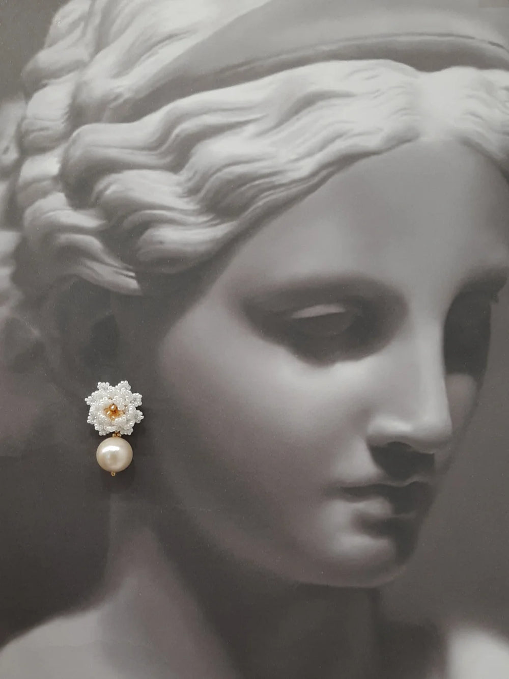 Crystal & Cord Dahlia earrings - Shop 9