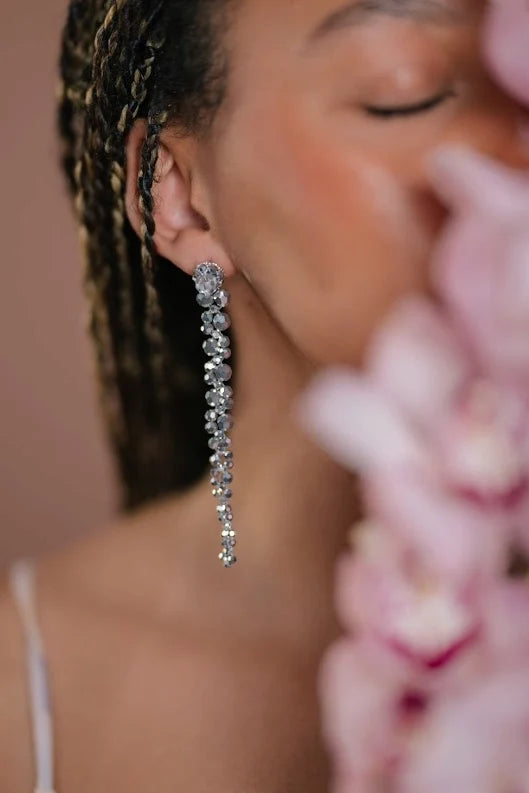 Crystal &amp; Cord Emiliana Chrome - Shop 9