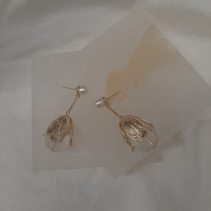 Crystal &amp; Cord Susannah Earrings