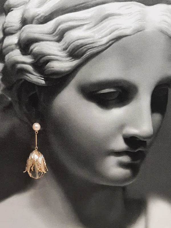 Crystal &amp; Cord Susannah Earrings