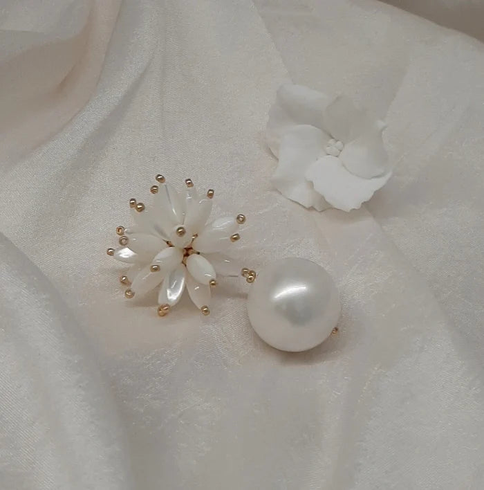 Crystal and Cord Helena Earrings