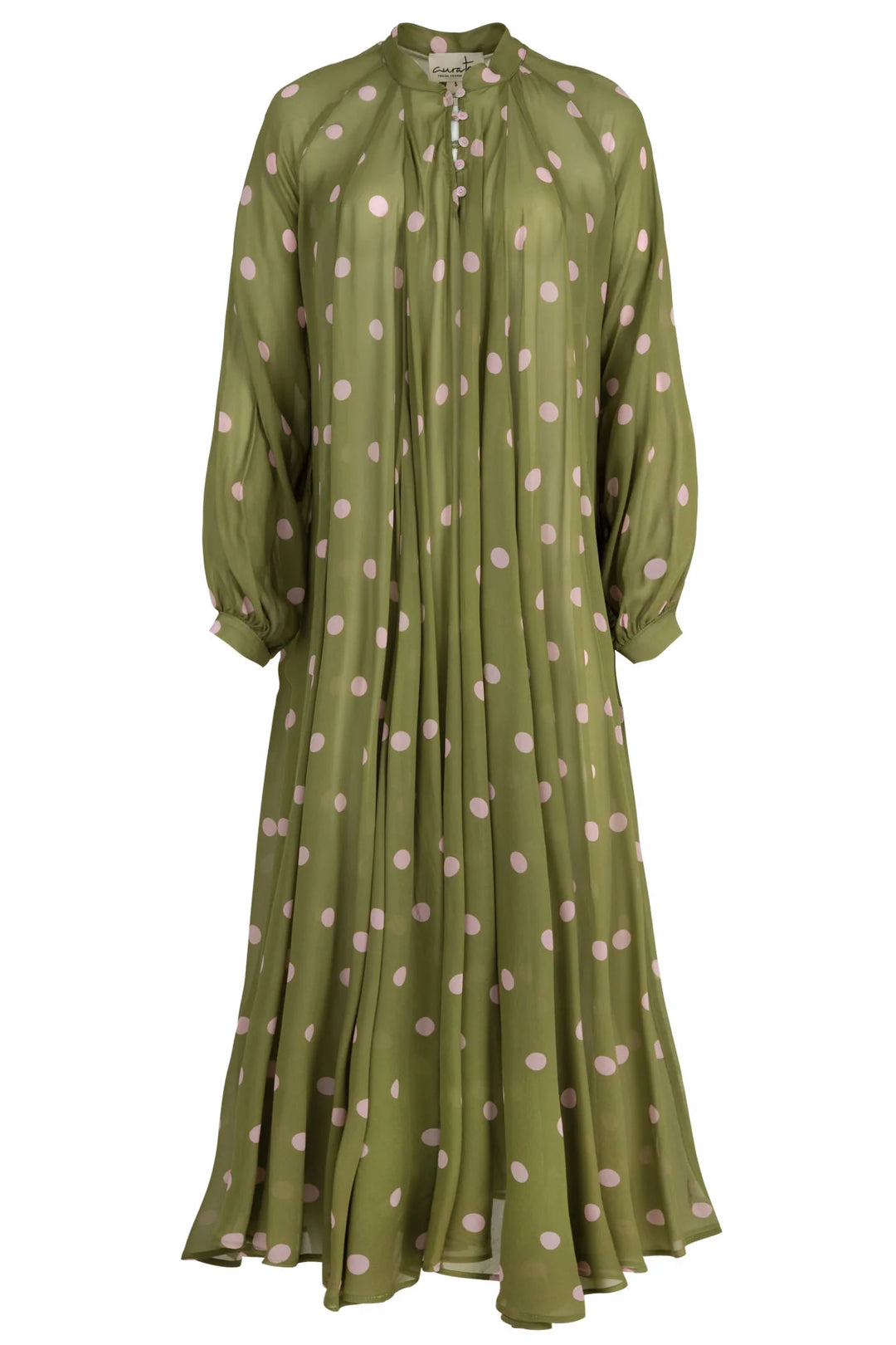 Curate Blurred Lines Dress - Pink/Green - Shop 9