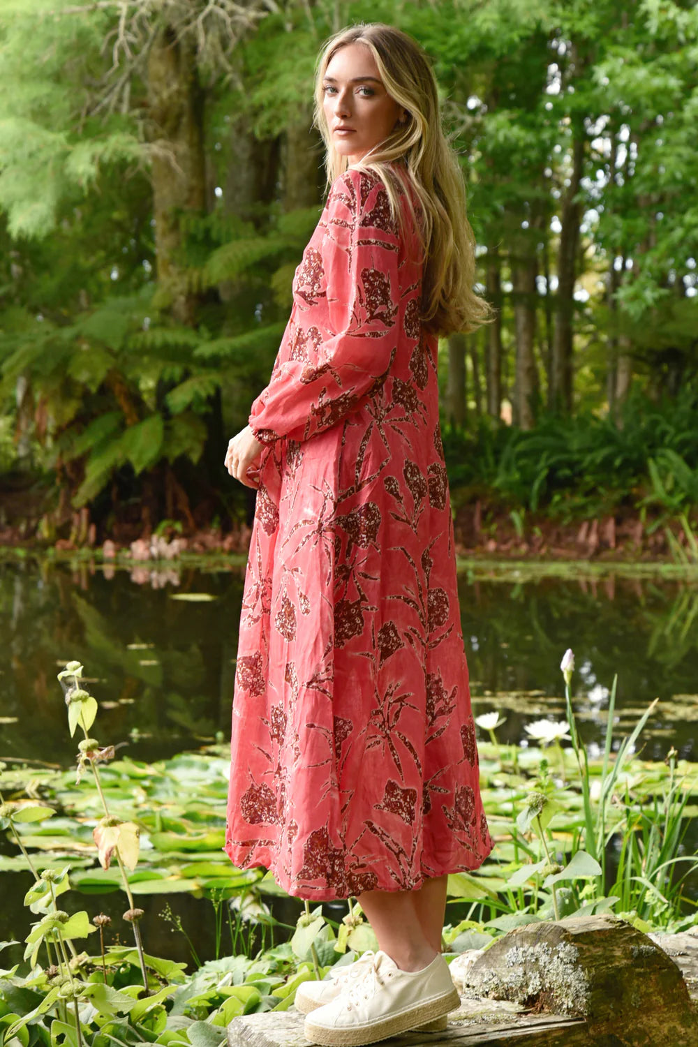 Curate Don't Get It Twisted Dress - Watermelon - Shop 9