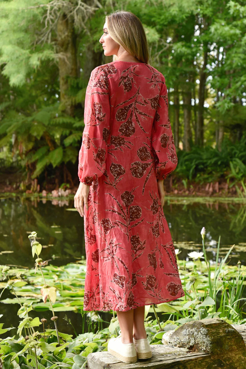 Curate Don't Get It Twisted Dress - Watermelon - Shop 9