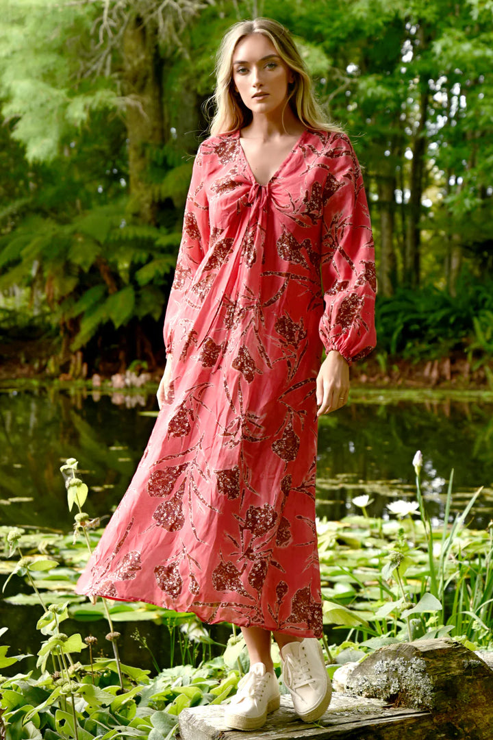 Curate Don't Get It Twisted Dress - Watermelon - Shop 9