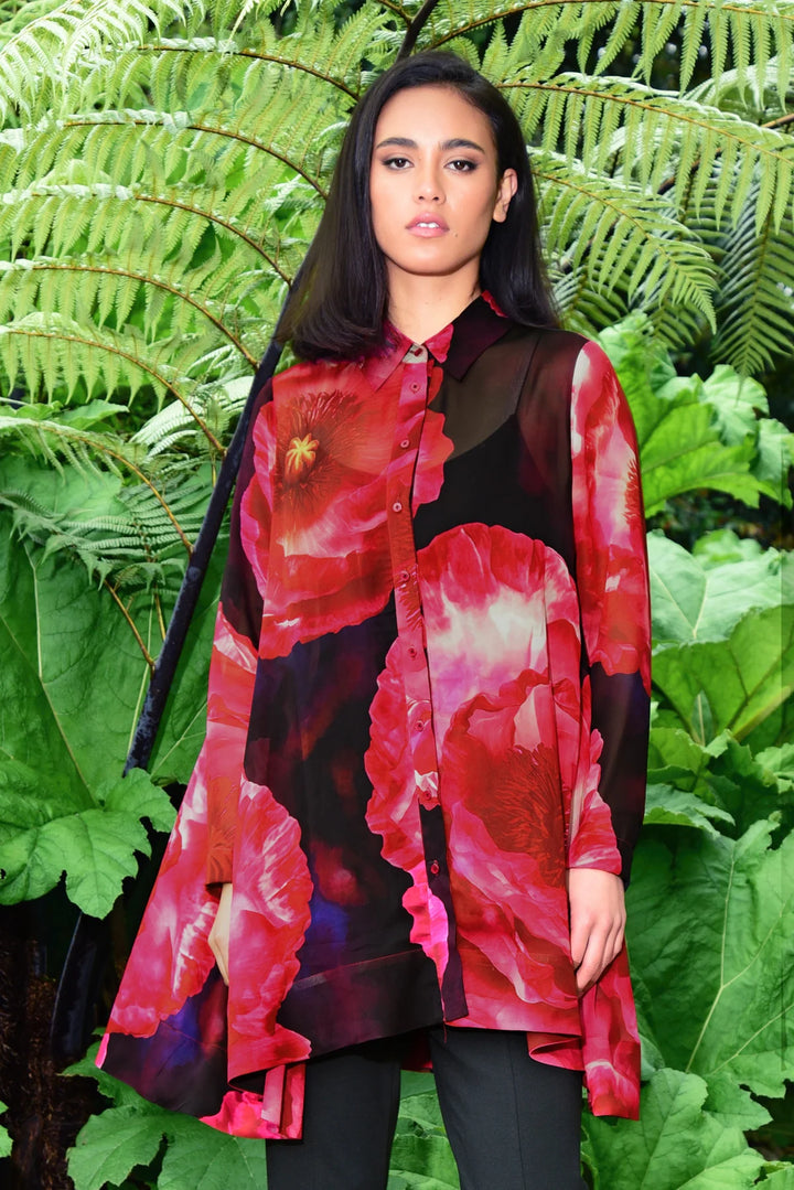 Curate On With The Show Blouse - Rose - Shop 9