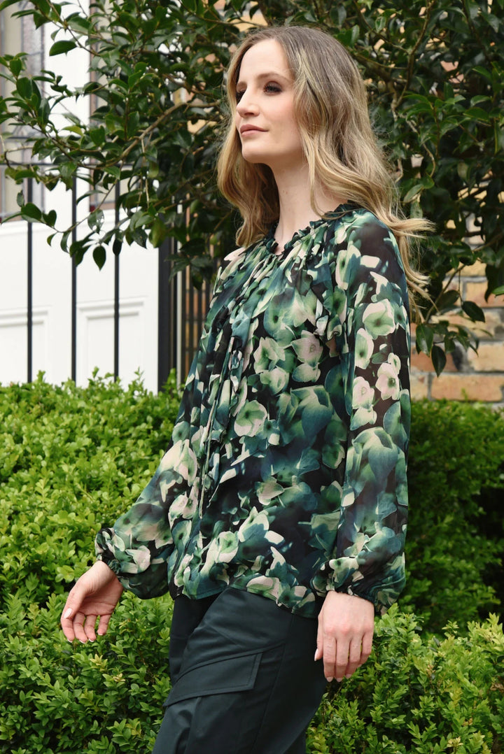 Curate Open Season Blouse - Green (Pre-Order) - Shop 9