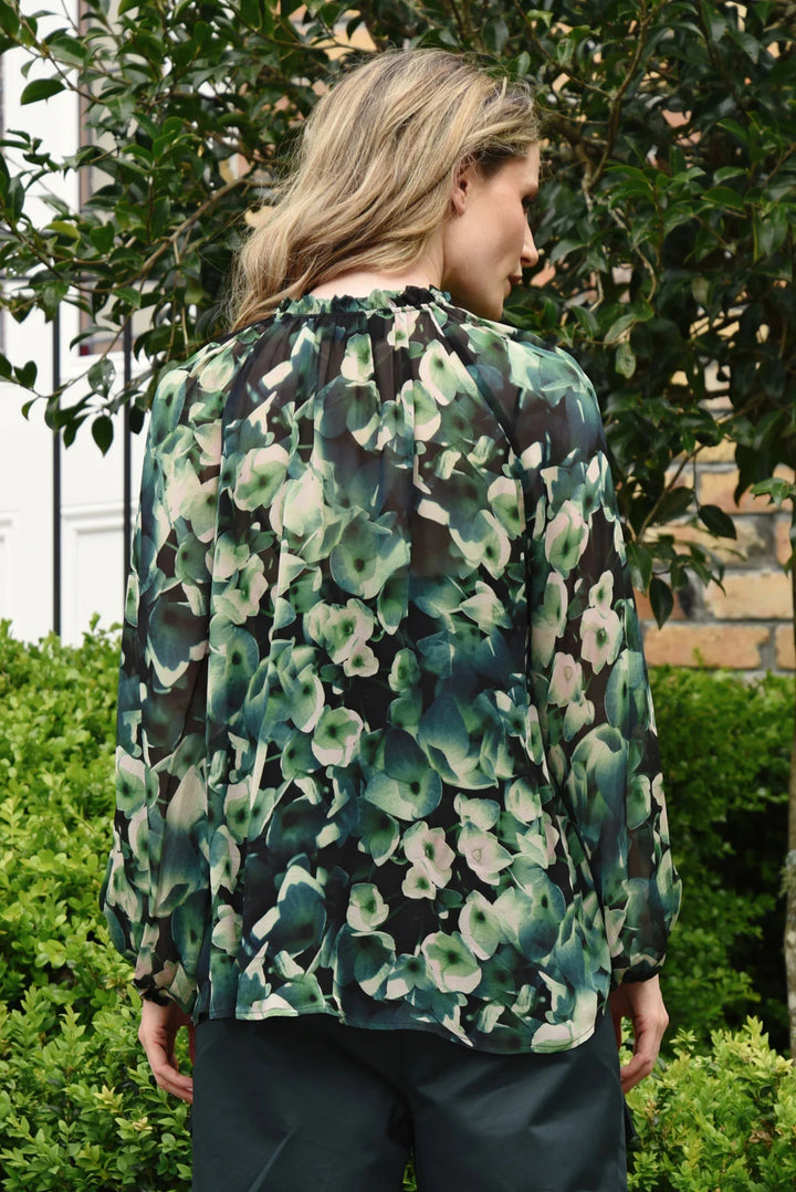 Curate Open Season Blouse - Green (Pre-Order) - Shop 9