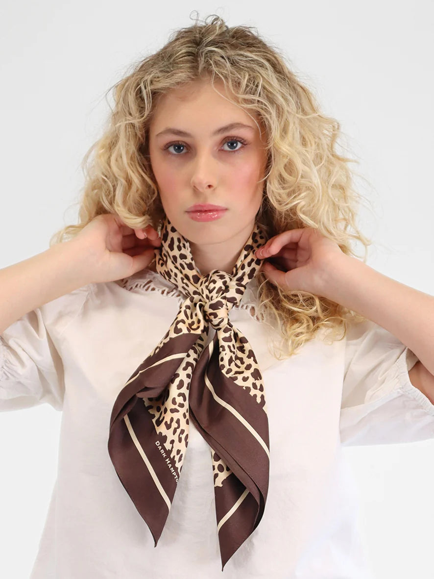 Dark Hampton Bailey Silk Scarf - Shop 9