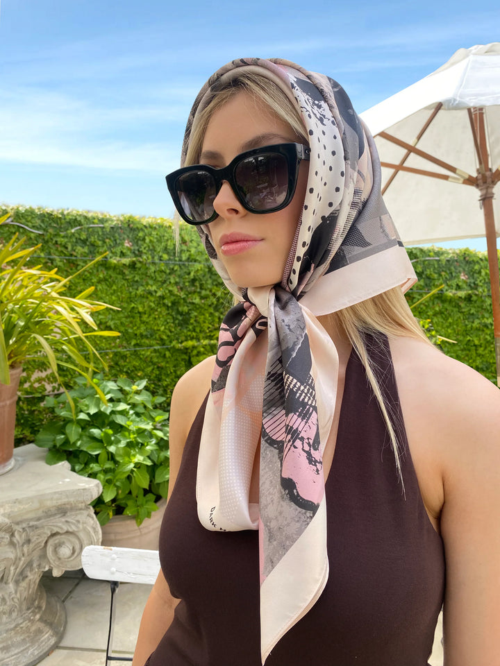 Dark Hampton DH x Joel Hart The Form Silk Scarf - Shop 9