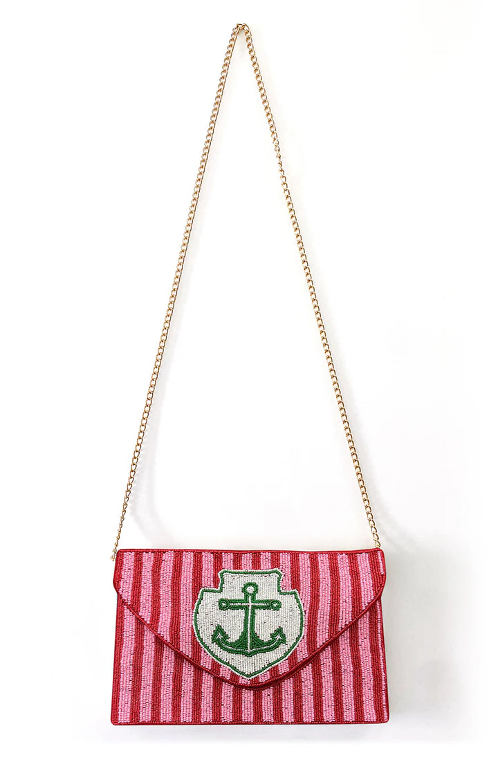 Dark Hampton Love Anchor Beaded Bag - Shop 9