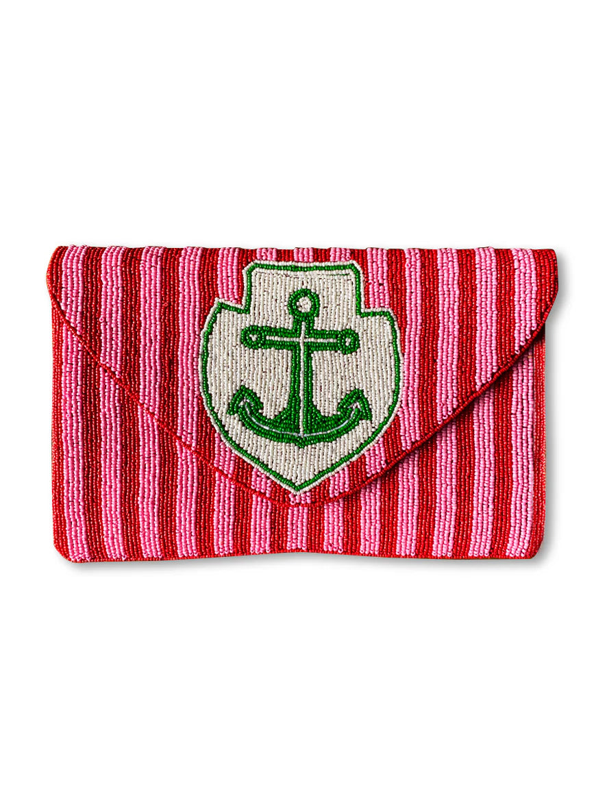 Dark Hampton Love Anchor Beaded Bag - Shop 9