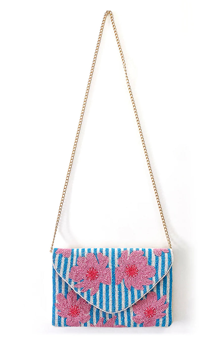 Dark Hampton Petite Fleur Beaded Bag - Shop 9