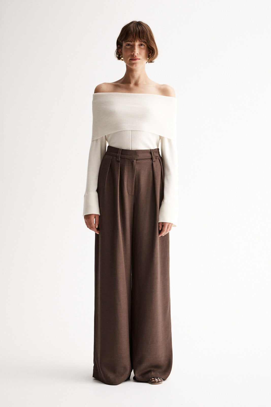 Elka Collective Alexa Knit Top - Ivory - Shop 9