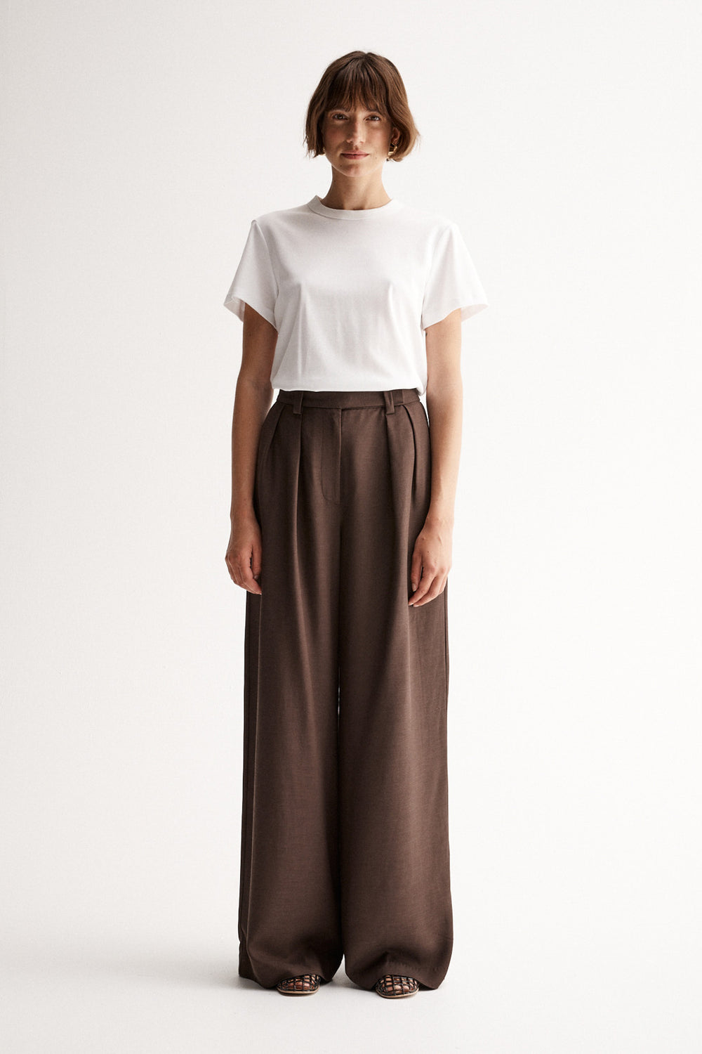 Elka Collective Isabella Pant - Cocoa - Shop 9