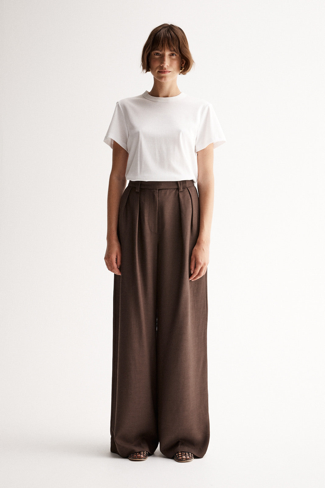 Elka Collective Isabella Pant - Cocoa - Shop 9