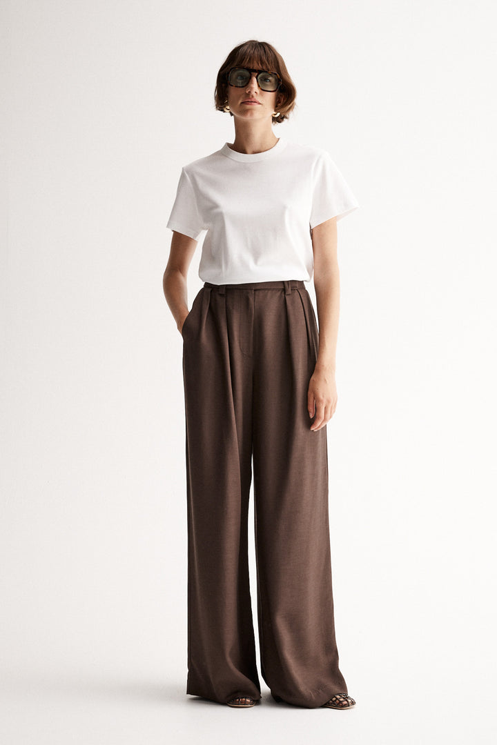 Elka Collective Isabella Pant - Cocoa - Shop 9