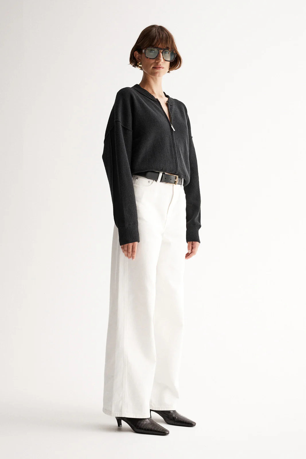 Elka Collective Lucy Knit Jacket - Black - Shop 9
