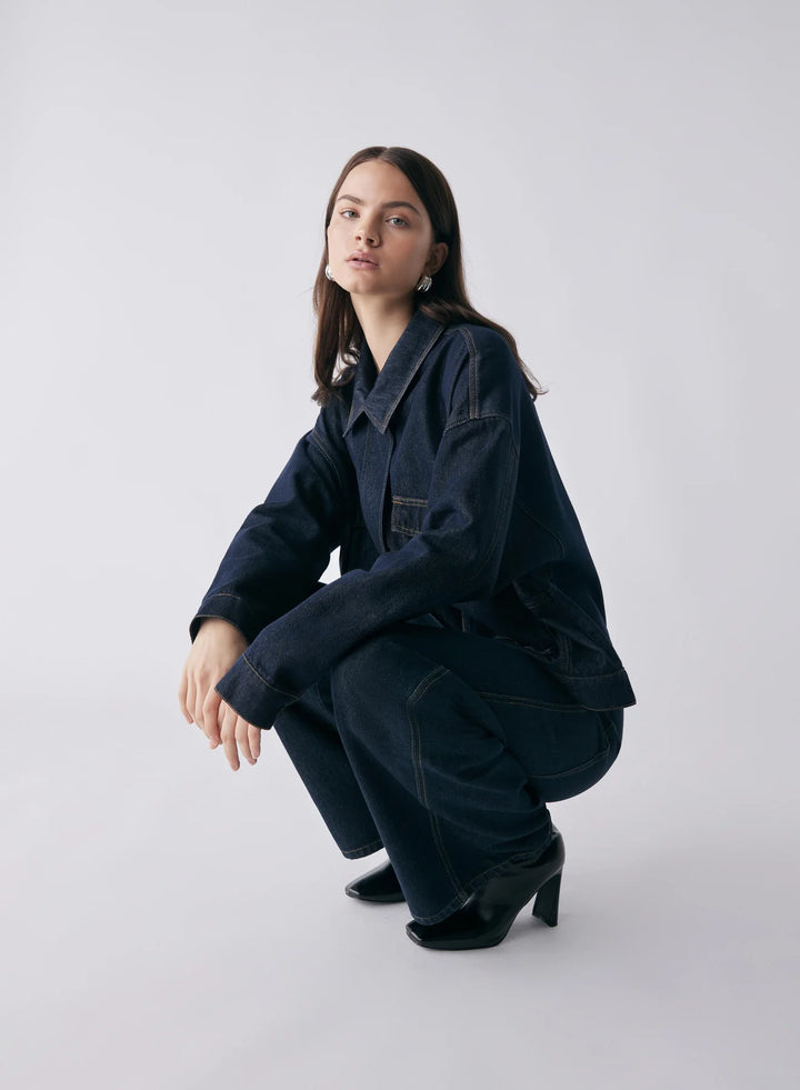 Esmaee Central Jeans - Dark Denim - Shop 9