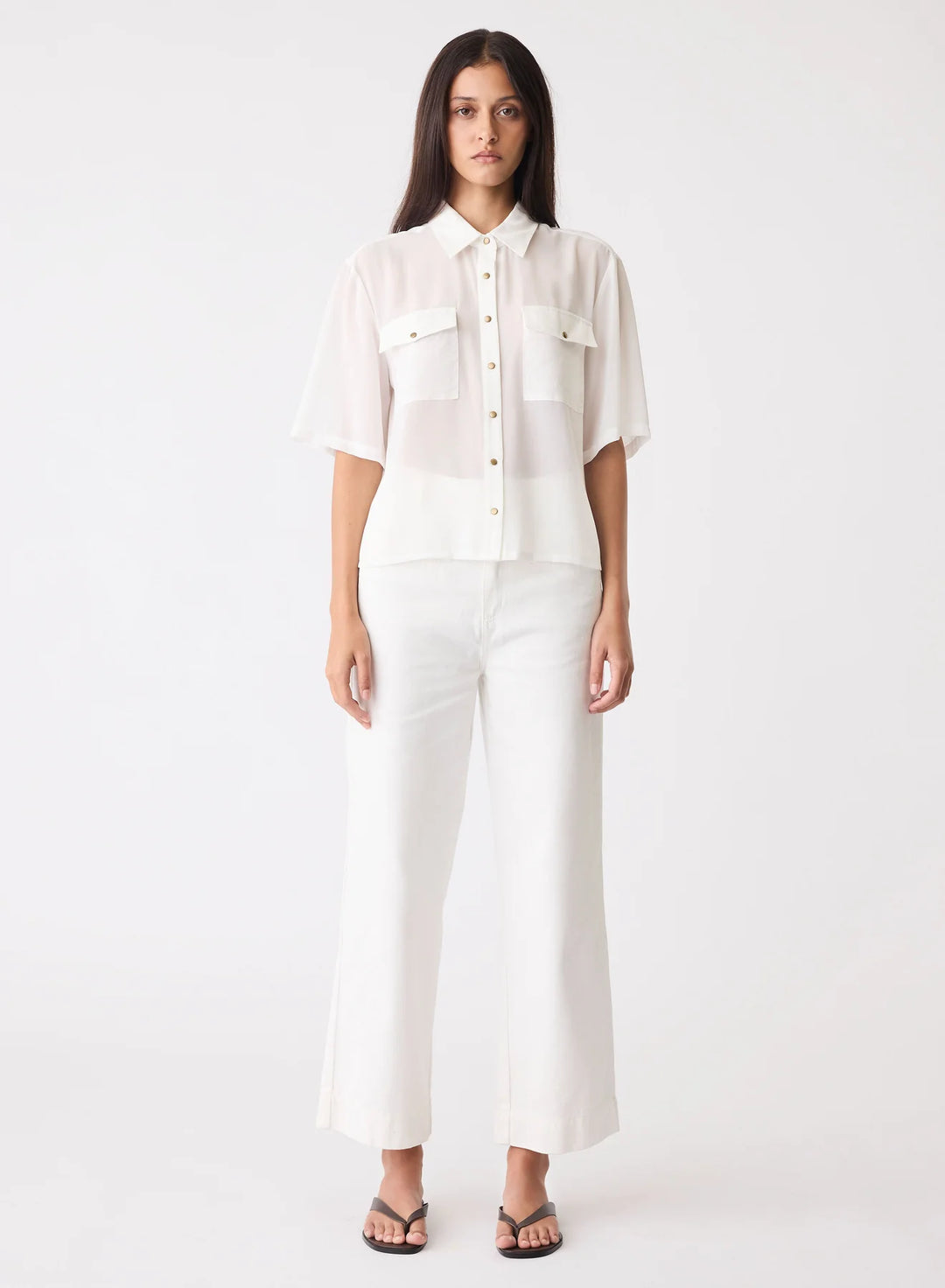 Coming Soon: Esmaee Erosion Shirt - White - Shop 9