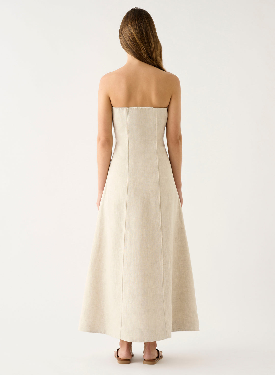 Esmaee Olivia Maxi Dress - Natural - Shop 9