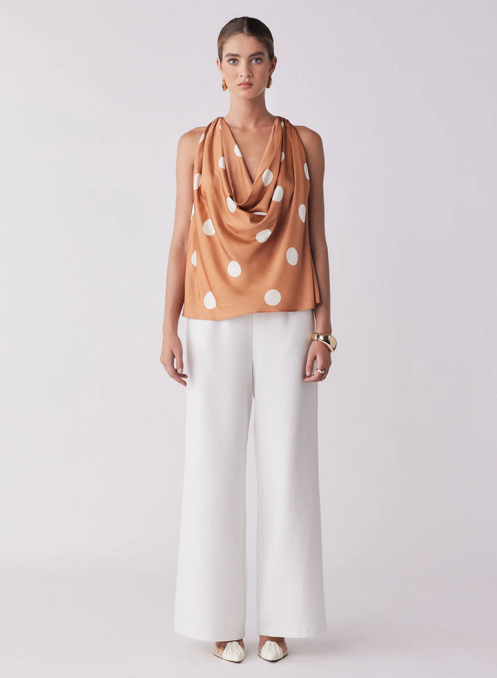 Esmaee Penny Top - Toffee Spot (Pre-Order) - Shop 9