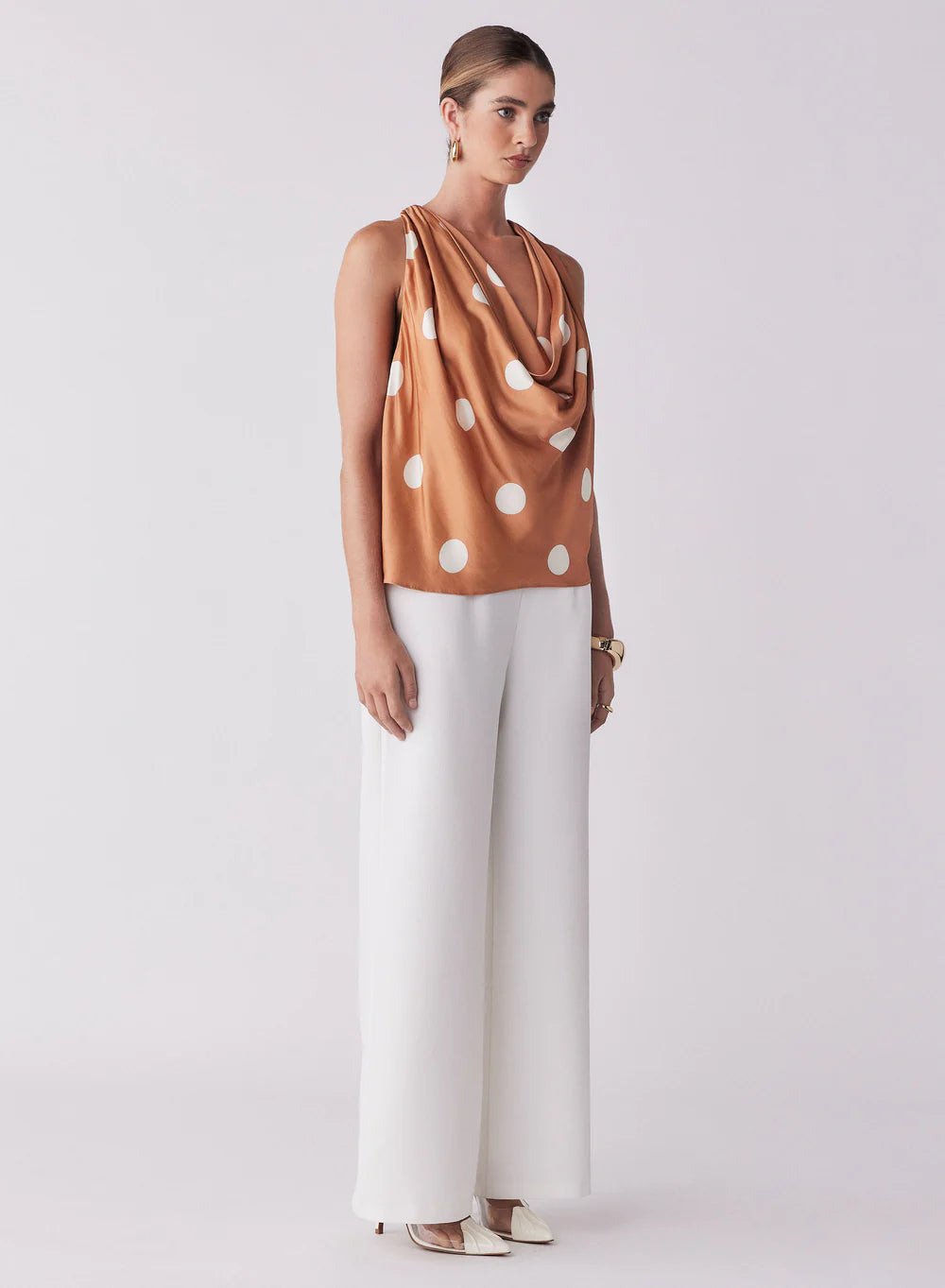 Esmaee Penny Top - Toffee Spot (Pre-Order) - Shop 9