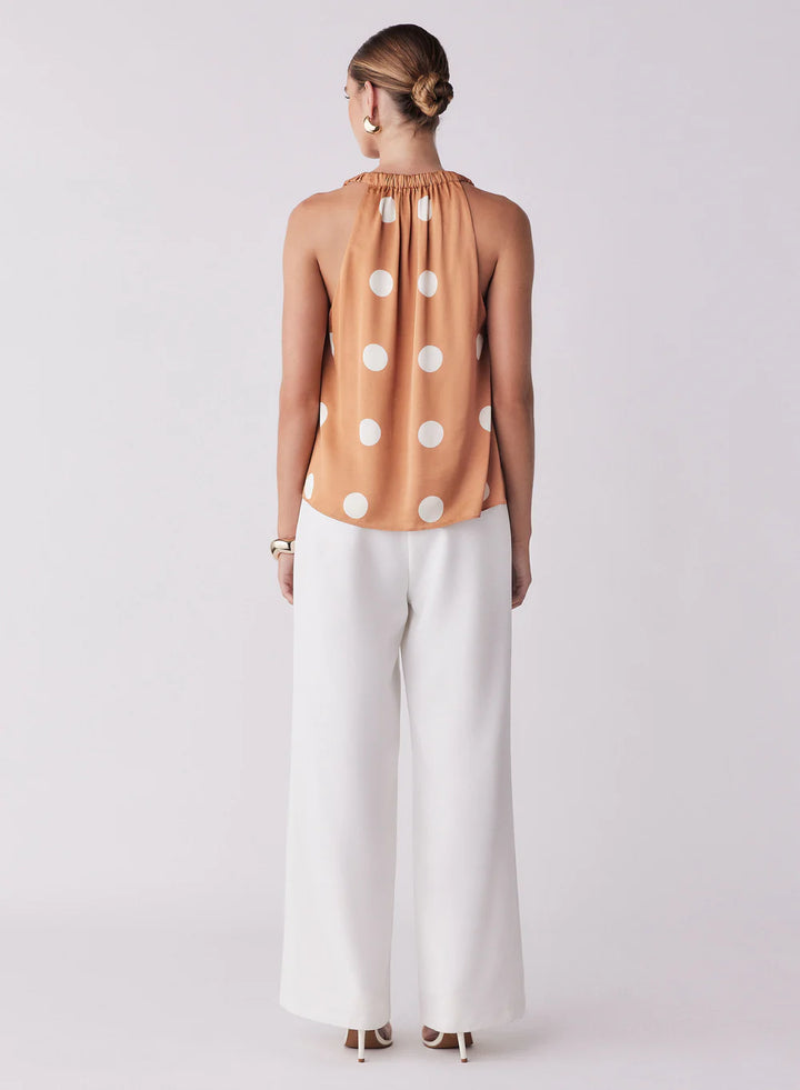 Esmaee Penny Top - Toffee Spot (Pre-Order) - Shop 9