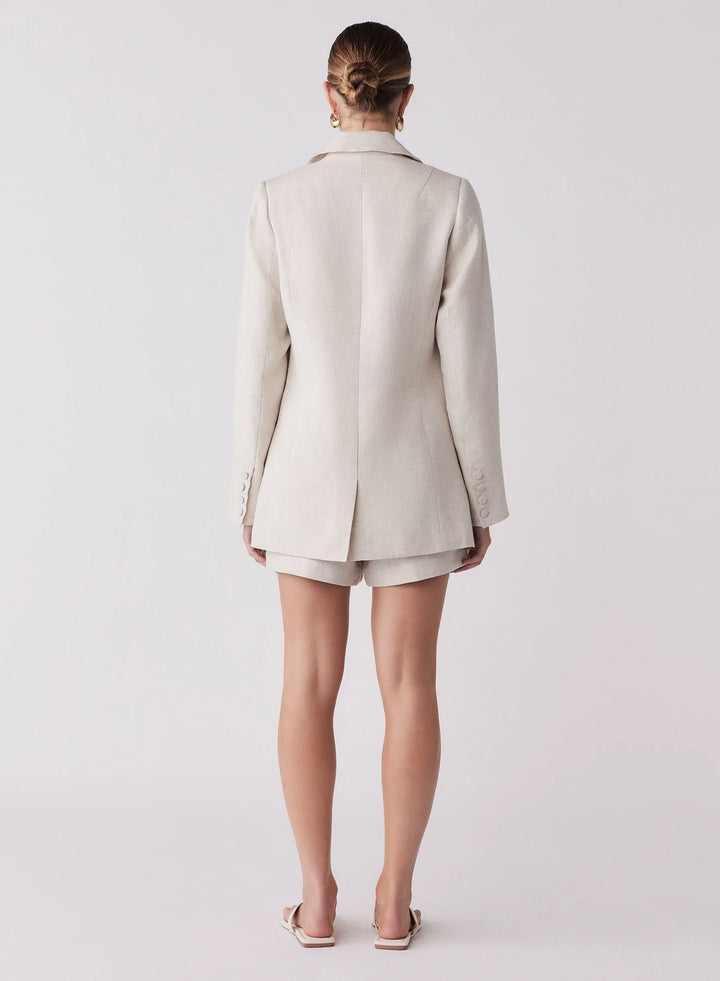 Esmaee Portsea Blazer - Natural - Shop 9