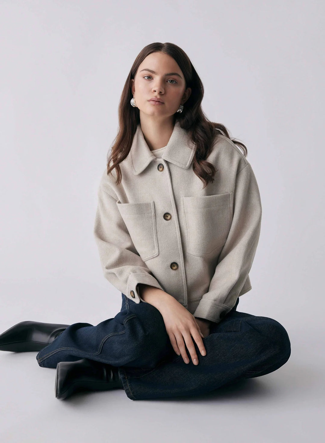 Esmaee Stopover Jacket - Cream - Shop 9